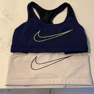 2 Nike sports bras